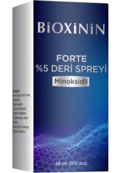 Bioxının Forte %5 Deri Spreyi