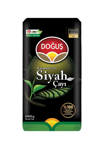 Doğuş Siyah Çay 1 Kg - 4 Adet Tarı