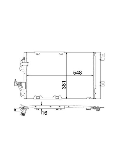 Mahle Ac378000s Klima Radyatoru 1850097 93178959
