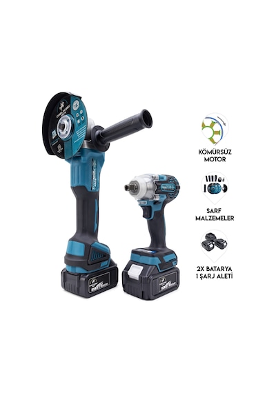 Chelikbei Cb0048 İkili Set Mk Somun Sıkma+spral