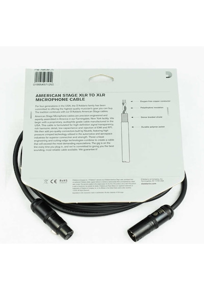 Planet Waves Pwamsm25 Xlr Mikrofon Kablosu 6 Metre