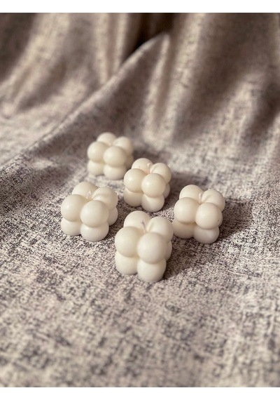 Bernami Mum Pinterest 5'li Dekor Soya Wax Mini Bubble Mum Set Diğer