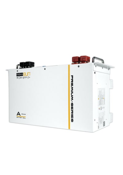 Mexxsun 25.6 Volt-100ah 2.56kwh Lifepo4 Kaset/rack Tipi Lityum Akü