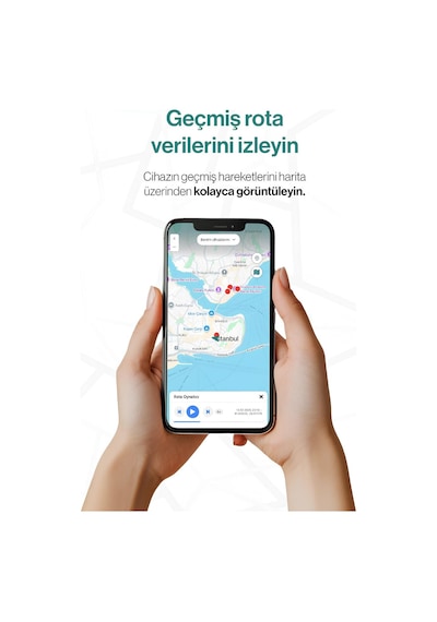 Gözcü Mobil Mini Gm002 Profesyonel Gps Takip Cihazı İos Ve Android Uyumlu Araba, Motor, Valiz, Evcil Hayvan Mıknatıslı Takip Cihazı Beyaz