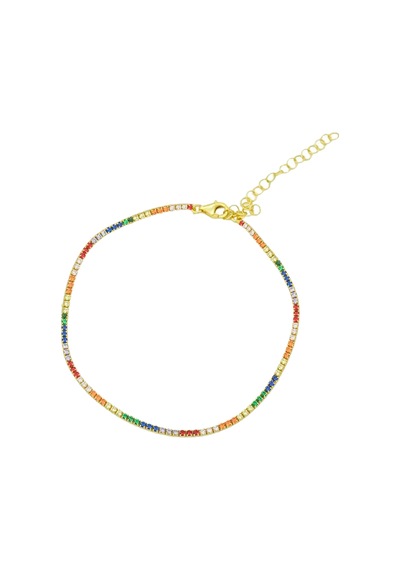 Renkli Suyolu Bileklik 719458 Gold