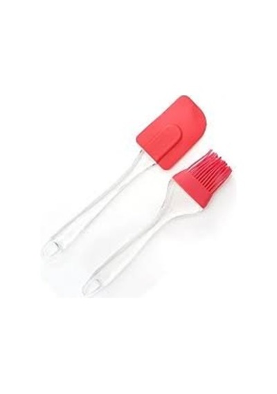 Baysa-210 2 Parça Set Silikon Yumurta Fırçası Ve Spatula- 10'li Paket