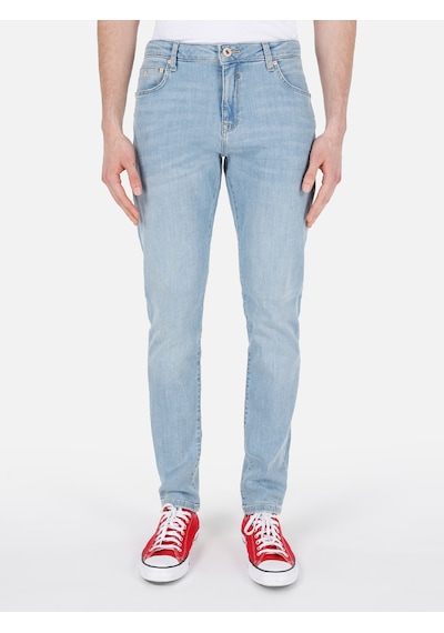 Colin's Colins 041 Danny Dar Kesim Düşük Bel Düz Paça Mavi Erkek Pantolon Cl1069459 Q1.v1 Dn43405 Denim
