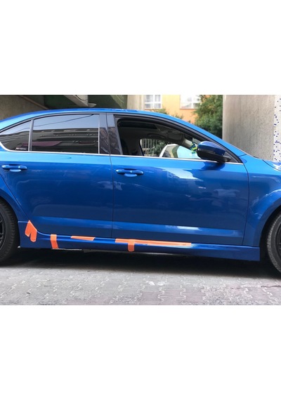 Skoda (Plastik) Octavia Yan Marşpiyel