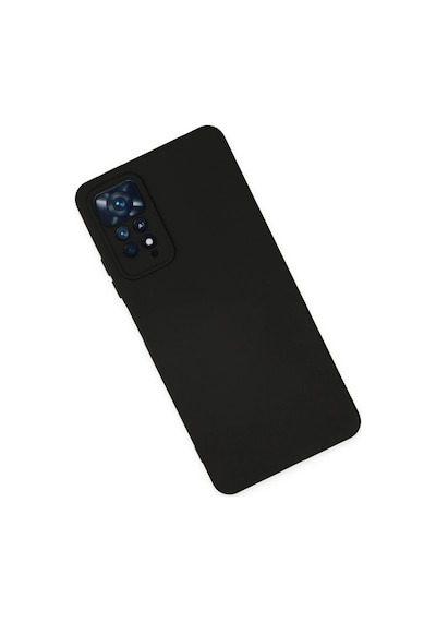 Uryport Xiaomi Redmi Note 11 Pro Kılıf Nano İçi Kadife Silikon - Siyah