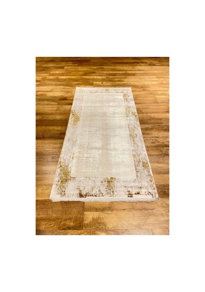 Voıla 05b Krem Gold Halı Çok Renkli