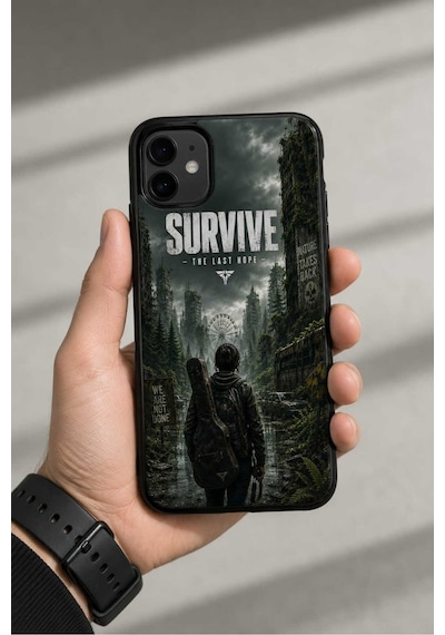 Kıyamet Sonrası Hayatta Kalma Temalı Telefon Kılıfı Survive Tasarım Baskılı Silikon Kılıf Darbeye Dayanıklı Tüm Telefon Modellerine Uyumlu Bordo Kıyamet Sonrası Hayatta Kalma Temalı Telefon Kılıfı Survive Tasarım Baskılı Silikon Kılıf Darbeye Dayanıklı Tüm Telefon Modellerine Uyumlu Bordo