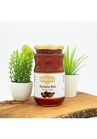 Köyceğiz Balı Kestane Balı Cam Kavanoz 450 G
