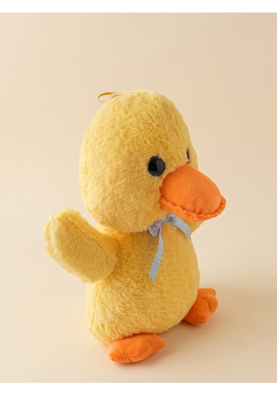 Peluş Neşeli Ördek 45 Cm Sarı