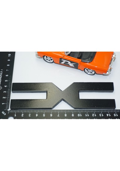 Dk Tuning Yeni Nesil Bagaj 3m 3d Siyah Yazı Logo Dacia İle Uyumlu