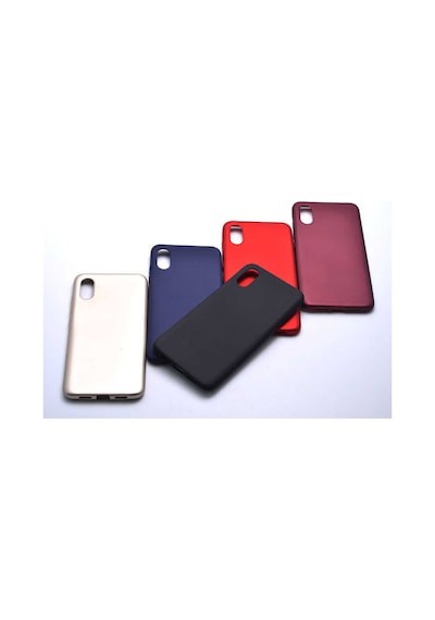 Xiaomi Mi 8 Pro Kılıf Zore Premier Silikon Kapak Mürdüm