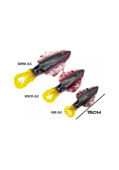 Jigging A La Carta OKI JLC 110 GR. Pink 15cm. Silikon Yem