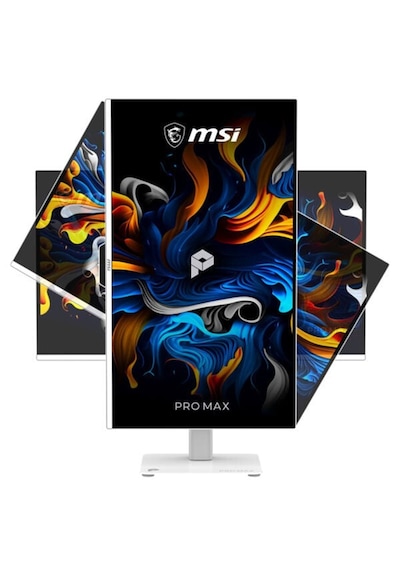 Msı 26.5 Pro Max 271upxw12g 3840 X 2160 Uhd 16:9 Flat Qd-oled 120hz 0.03ms Gtg Freesync Premıum Pro Pıvot Beyaz Monıtor