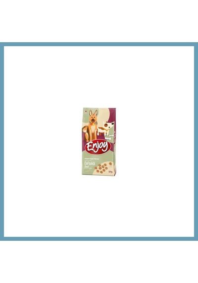 Enjoy Biftekli Yetişkin Köpek Maması 15 Kg Mbt06