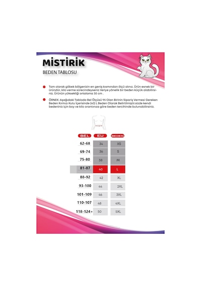 Mistirik Trigoso Model 4 Kademeli Maximum Sıkılaştırma Etkisi Sarkma Engelleyici Askılı Latex Ten Renk