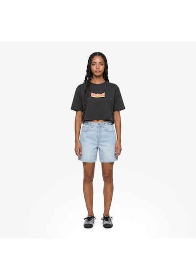 Vans Y2k Boho Relax Crop Kadın Siyah T-shirt Vn000xdyblk1 2800282