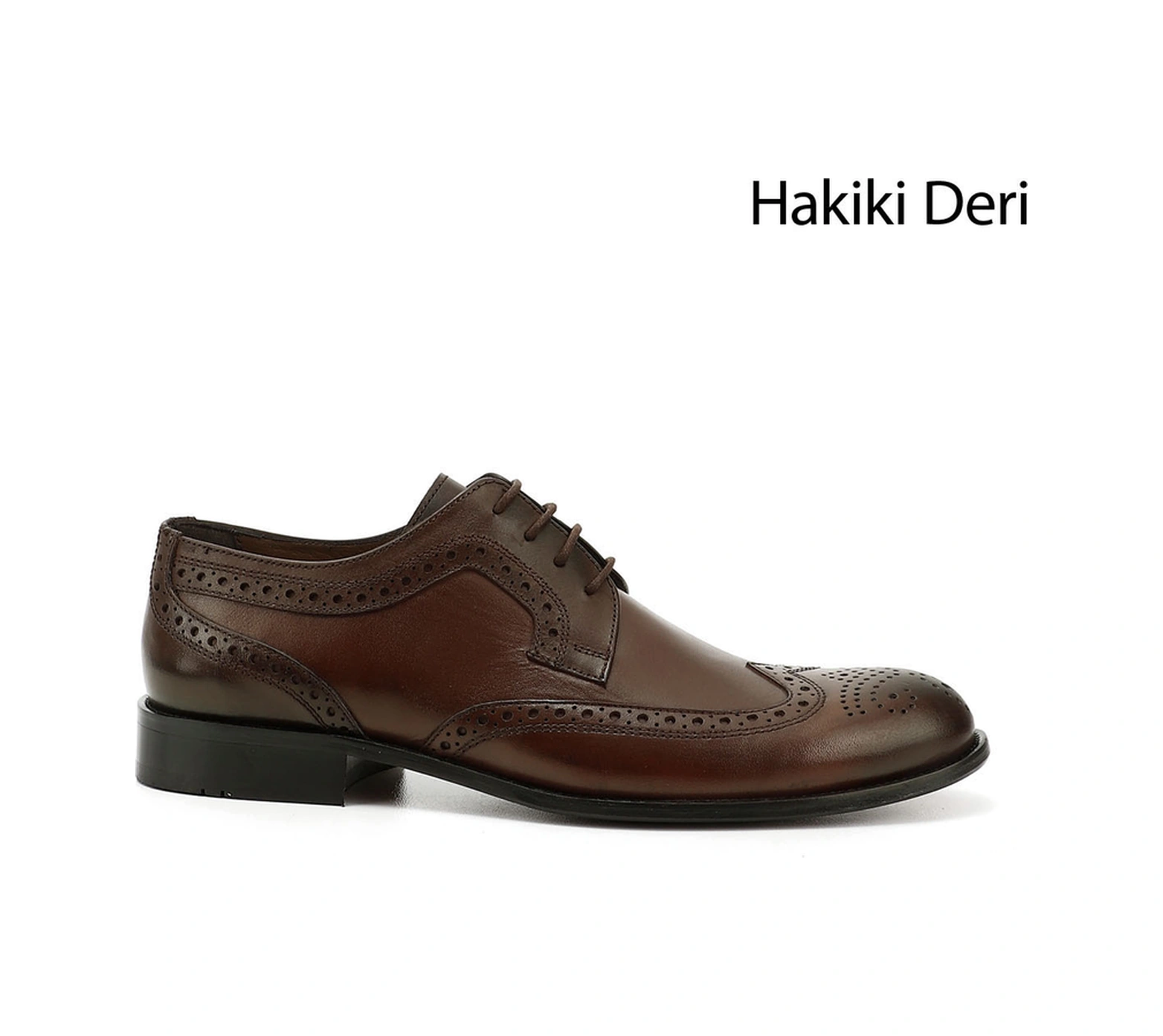 Gönderi(R) Gönderi R Erkek Kahve Antik Bağcıklı Kösele Taban Hakiki Deri Klasik Ayakkabı Ddma64901937 Kahve