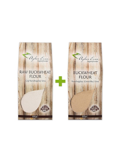 Ayhan Ercan Çiğ Karabuğday Unu 500 G+karabuğday Unu 500 G