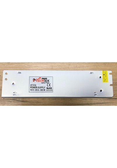 12v 30a Metal Kasa Güç Kaynağı Ip20 360w Trafo Adaptör Led - Kamera