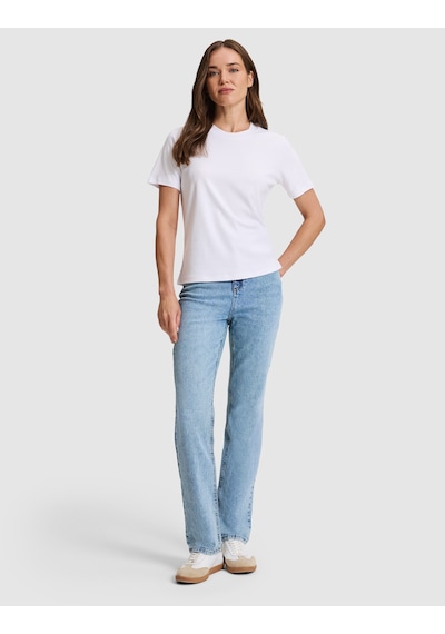 Pierre Cardin Beyaz Regular Fit Basic Tişört 50331306 Vr013
