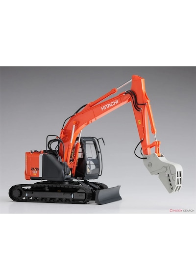 Hasegawa 66103 1/35 Ölçek, Hitachi Excavator Zaxis 135us Crusher, Plastik Model Kiti