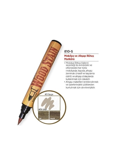 Marvy Wood Stain Ahşap Mobilya Rötuş Kalemi Adaçayı Sage