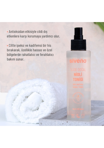 Siveno Doğal Nioli Suyu İntim Hassas Bölge Toniği 150 ML