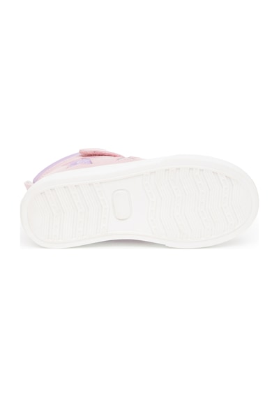 U.S. Polo Assn. Kız Çocuk Toz Pembe Yıldız Desenli Bilek Boy Ayakkabı 50315545-VR034