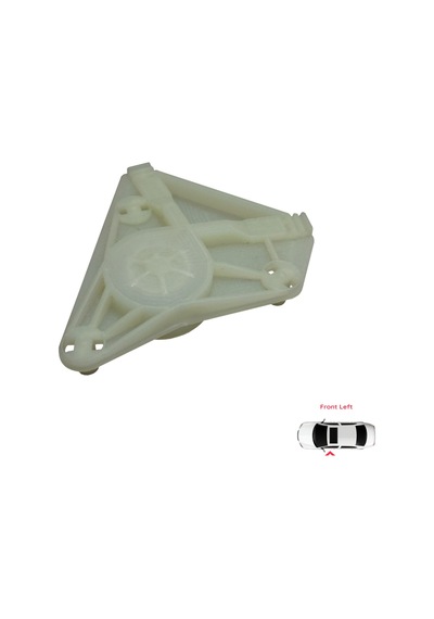 Ön Sol Cam Kriko Motor Makara Kapağı Vw Polo Mk4 4/5 Kapı İçin