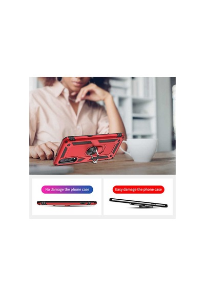 Xiaomi Mi 9 Kılıf Zore Vega Kapak Mavi