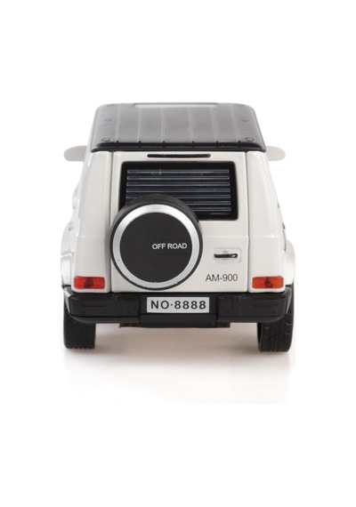 Vardem Kut.çek Bırak 1:32 Işıklı Ve Sesli Metal Jeep - Beyaz