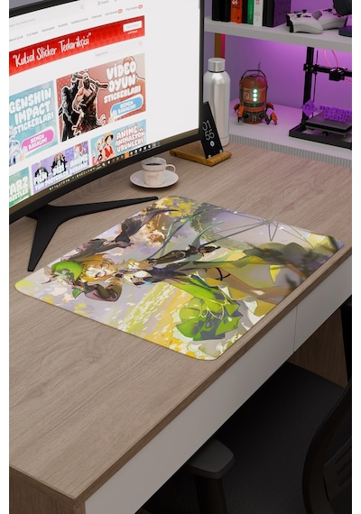 Emilie Genshin Impact Anime Gacha V2 - 48x40 Xl Gaming Mouse Pad Fare Altlığı