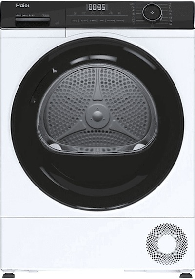 Haier HD90-A2939E-TR 9 KG Wi-Fi + Bluetooth Bağlantılı Isı Pompalı Kurutma Makinesi