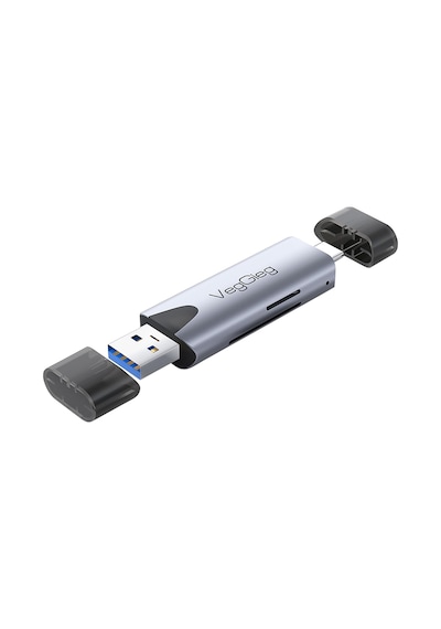Type-c Ve Usb 2.0 Sd-microsd Tf Kart Okuyucu