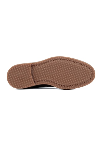 Tuna Hakiki Deri Casual Erkek Ayakkabı Bağcıklı Termo Taban - 23205 Kahverengi