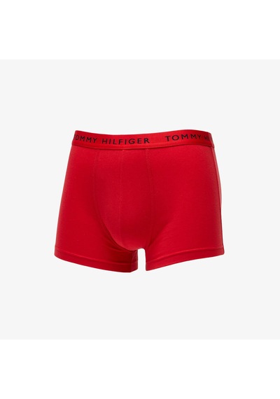 Tommy Hilfiger 3p Trunk, 0ws Siyah Erkek Boxer Set