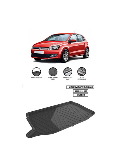 Volkswagen Polo 2009-2016 Bagaj Havuzu