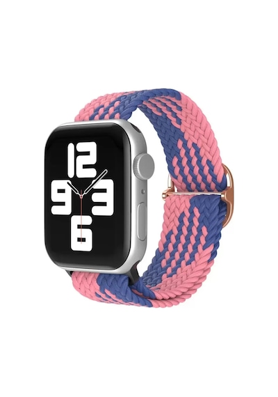 Newface Apple Watch 38mm Star Kordon - Pembe-mavi