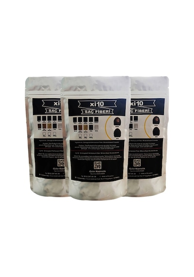 Xi10 Orta Kahve 100 Gr Saç Tozu Fiberi