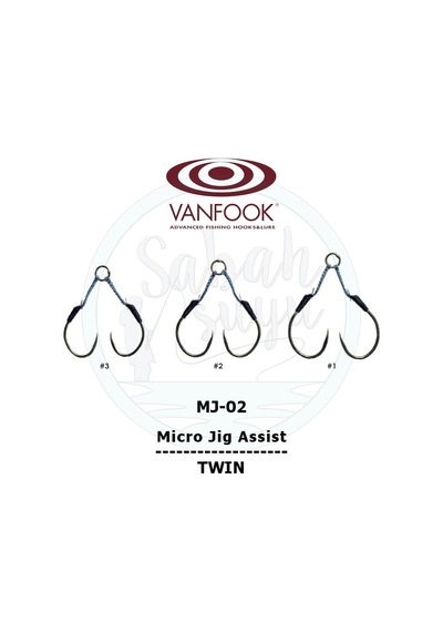 Vanfook Çiftli Micro Jig Assist Iğne Mj-02  2