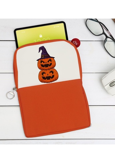 Bk Gift Pumpkin Tasarımlı Taşınabilir Koruyucu Tablet Kılıfı & Or (531952985)