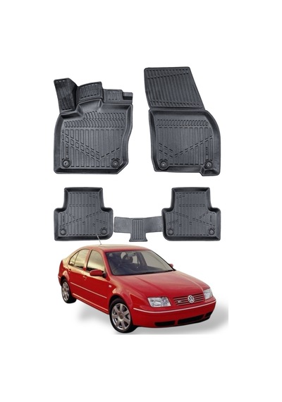 Volkswagen Bora 1999-2006 Uyumlu Araca Özel Lüx 4d Paspas