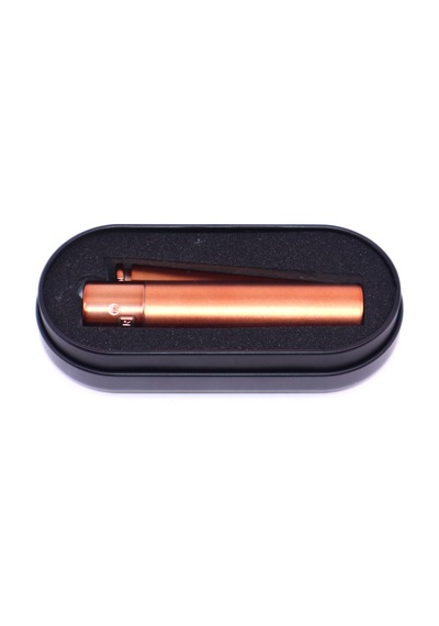 Clipper Özel Kutusunda Metal Çakmak - Koyu Rose Gold Mat Brushed Dark Rose Gold Rose