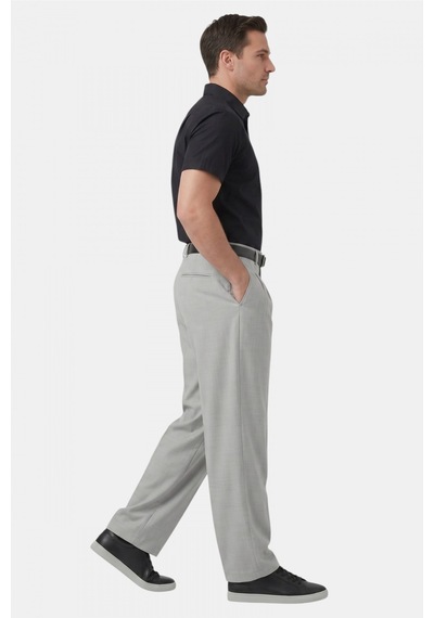 Deep Sea Deepsea Gri Baggy Fit Pileli Kumaş Pantolon Likralı, Beli Lastikli Rahat Kesim Erkek Pantolon 2600920 Deep Sea Deepsea Gri Baggy Fit Pileli Kumaş Pantolon Likralı, Beli Lastikli Rahat Kesim Erkek Pantolon 2600920
