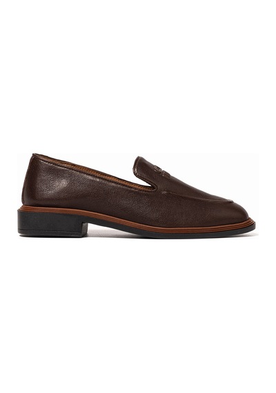 Napa Vegetal Coffee C3898 Klasik Ayakkabı Kadın Diğer 1582 02 Chiara Bellini Napa Leather Vegetal