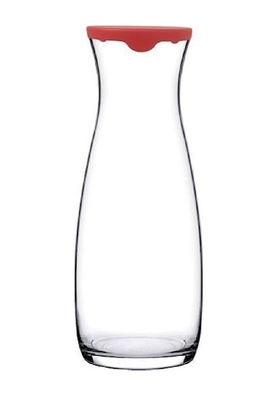 Paşabahçe Amphora Kırmızı Silikon Kapaklı Sürahi 1 L